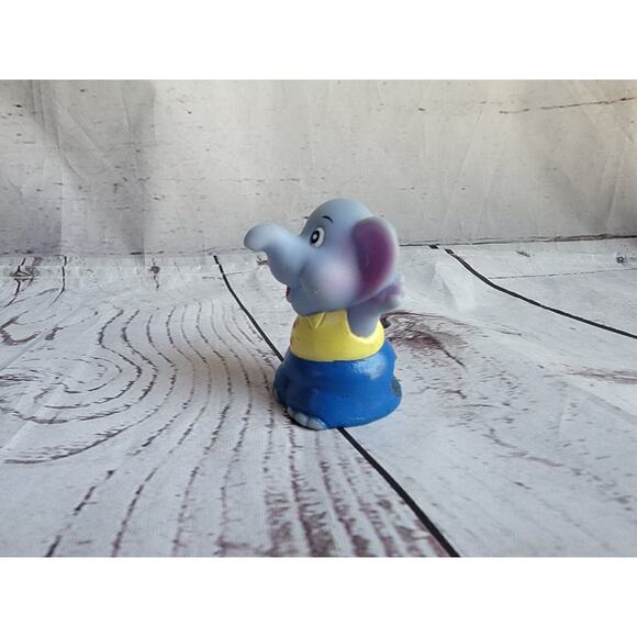 Vintage Hard Rubber Gray Elephant Pencil Sharpener - Picture 3 of 6